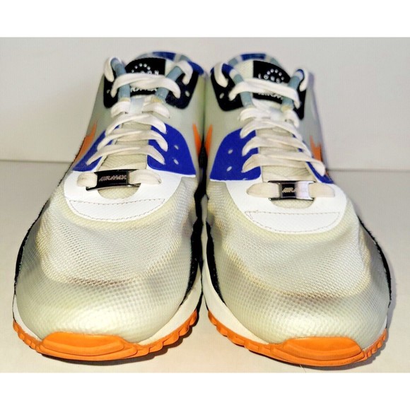 Nike Air Max 90 QS London Home Turf Series Unisex US 8 586845-108 Blue Orange - Picture 9 of 14